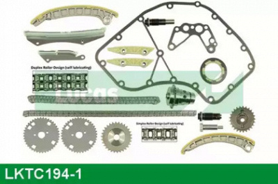LUCAS ENGINE DRIVE lktc1941 -  Комплект цели привода распредвала